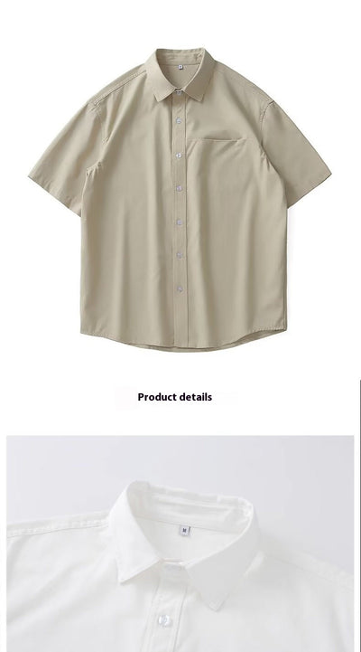 Camisa Americana de Hombre Manga Corta Peso Pesado - Image 15