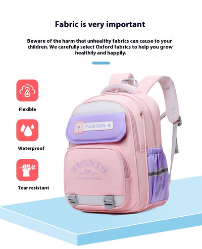 Mochila Escolar de Gran Capacidad - Alivio de Carga para Estudiantes - Image 39