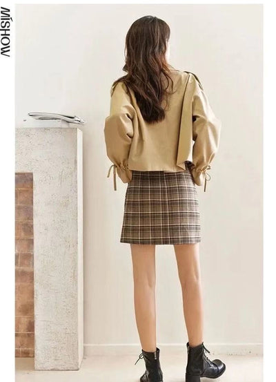 Abrigo Trench Oversized Estilo Coreano con Corte Suelto - Image 13