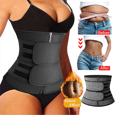 Faja Reductora Térmica con Cinturón Abdominal 2-3 Bandas - Entrenador de Cintura Deportivo - Image 21
