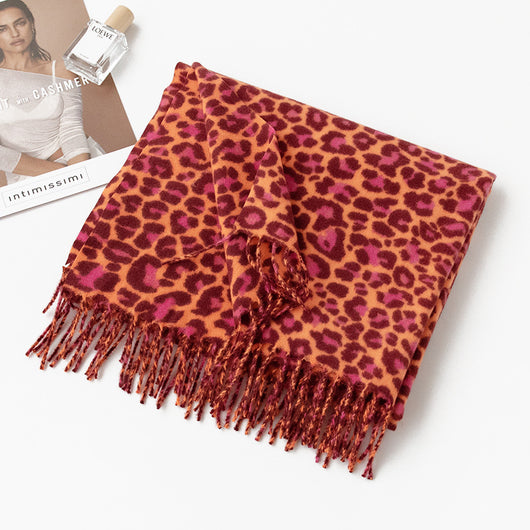 Bufanda Cashmere Retro Estilo Europeo para Mujer - Image 6
