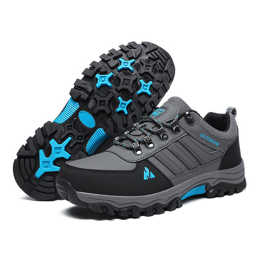 Botas de Senderismo Casual Hombre - Zapatillas Outdoor Bajas con Cordones - Image 4