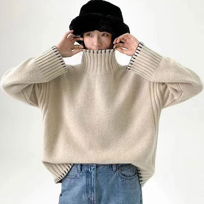 Suéter Base Grueso para Mujer - Abrigo Térmico