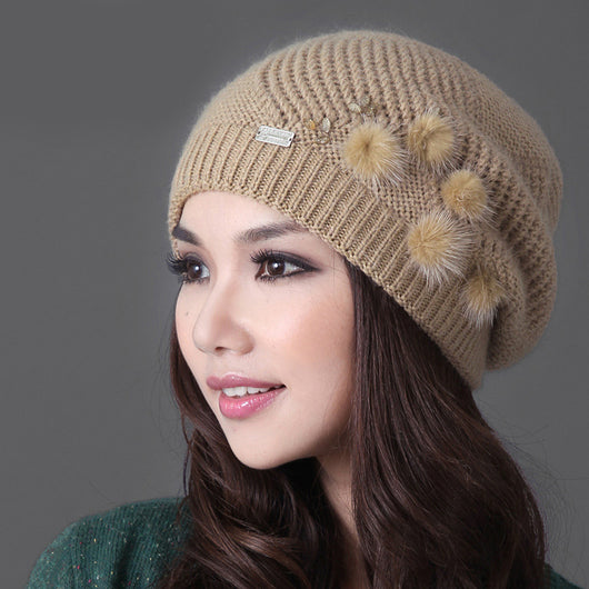 Gorro Tejido Cálido Versátil para Mujer - Image 9