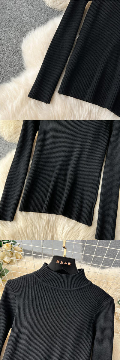 Conjunto Ejecutivo Retro Doble Botonadura - Blusa Tejida y Falda/Pantalón - Image 14