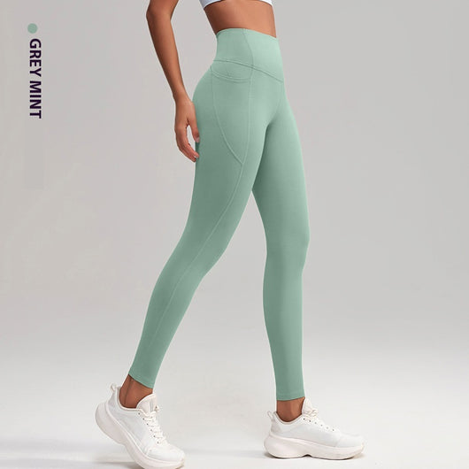 Pantalones Yoga Talle Alto Nude Feel Tenacidad Media para Mujer - Image 7
