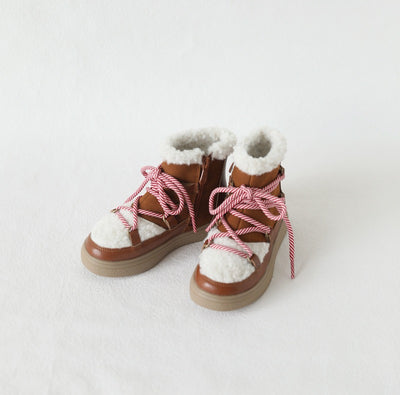 Botas de Nieve Térmicas para Niños con Cierre Lateral y Suela Flexible - Image 10