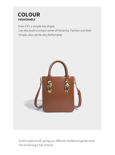 Bolso Cuadrado Metálico Compacto - Bandolera para Estudiantes - Image 11