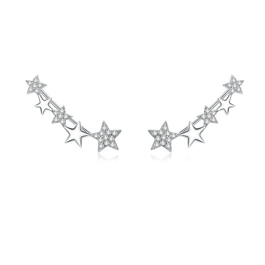 Aretes de Circonita Estrella Estilo Europeo y Americano - Image 8
