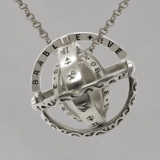 Anillo Collar Universo Giratorio - Globo Terráqueo Transformable Astronómico - Image 9