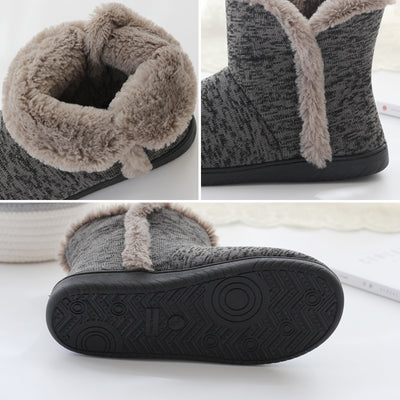 Pantuflas Altas de Invierno para Hombre con Plataforma de Terciopelo - Image 14