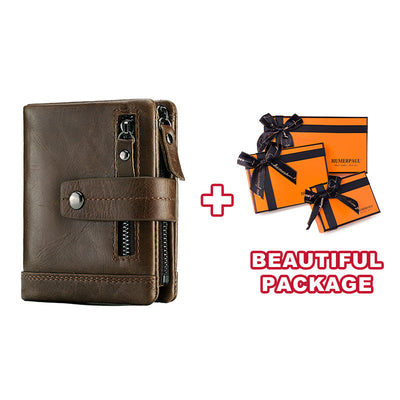 Billetera Antimagnética Multicolor para Hombre - Diseño Europeo y Americano - Image 10