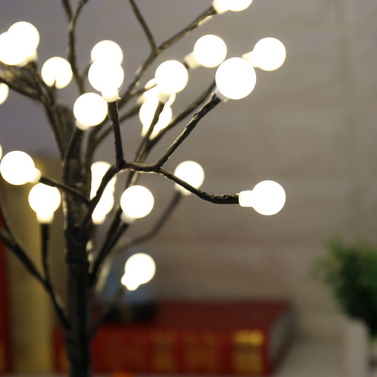 Lámpara Nocturna Árbol Esfera con Estrella LED - Image 4