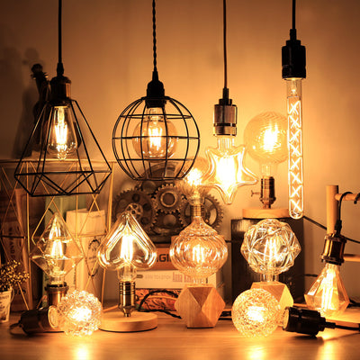 Lámpara Retro Viral con Bombilla Decorativa - Image 30