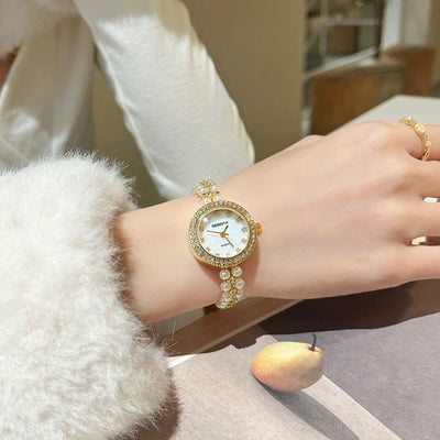 Reloj Pulsera Vintage con Perla de Agua Dulce para Mujer - Image 19