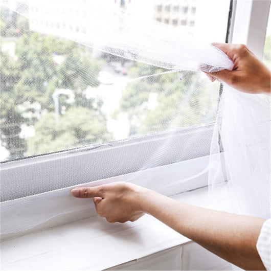 Folded black nylon gauze anti-insect mosquito net, suitable for window screening. - Image 11