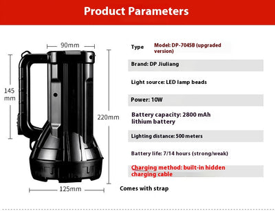 Linterna LED Potente para Emergencias, Camping y Rescate - Image 19