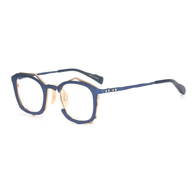 Lentes de Marco Irregular Artesanal con Opción de Graduación - Image 5
