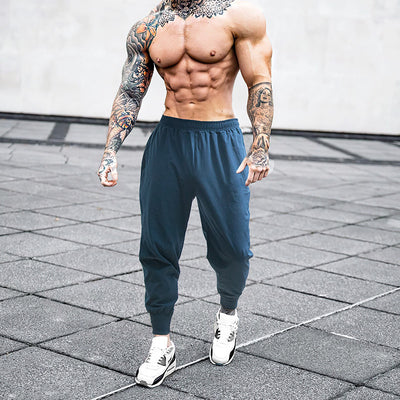 Pantalones Deportivos Hombre Ligeros Sueltos Fitness - Image 18