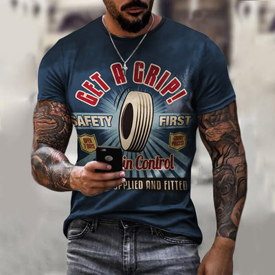 Playera Deportiva Personalizada con Impresión 3D Digital - Cuello Redondo Verano Hombre - Image 6