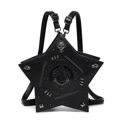 Mochila Crossbody Gótica Acolchada para Mujer - Image 6