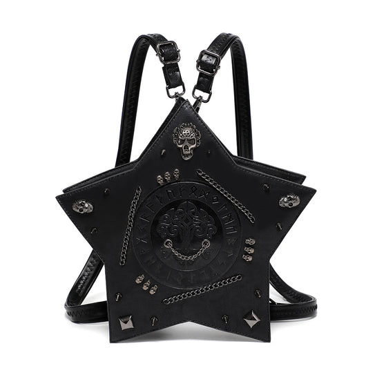 Mochila Crossbody Gótica Acolchada para Mujer - Image 6