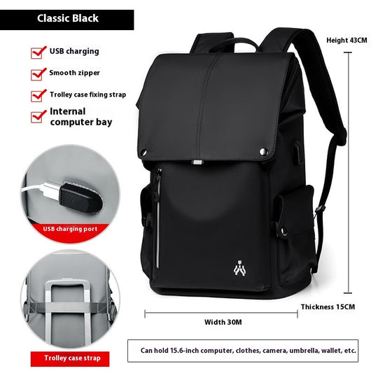 Mochila Ejecutiva Multifuncional para Viajes y Trabajo - Image 10