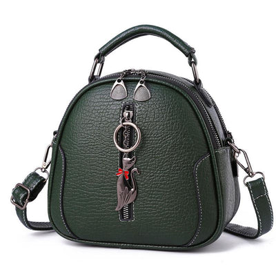 Bolso de Hombro Grande con Bandolera y Diseño Redondo Compacto - Image 5