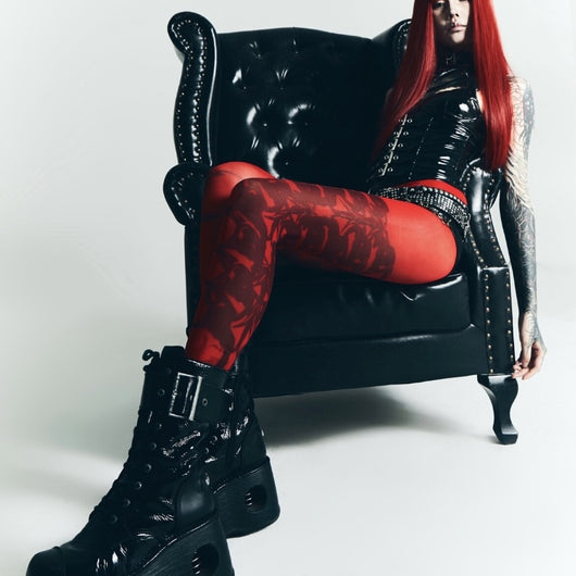 Medias Rojas Ultrafinas Atrevidas - Pantis Elegantes y Sensuales - Image 3