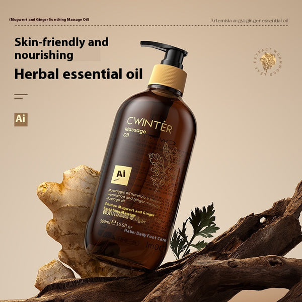 Aceite Esencial para Masaje Corporal Completo y Raspado de Meridianos