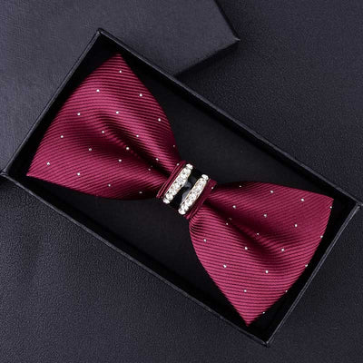 Corbata Formal Doble Capa para Novio Estilo Coreano - Image 13