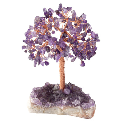 Árbol de Amatista Natural con Base de Grava - Ornamento Artesanal - Image 12