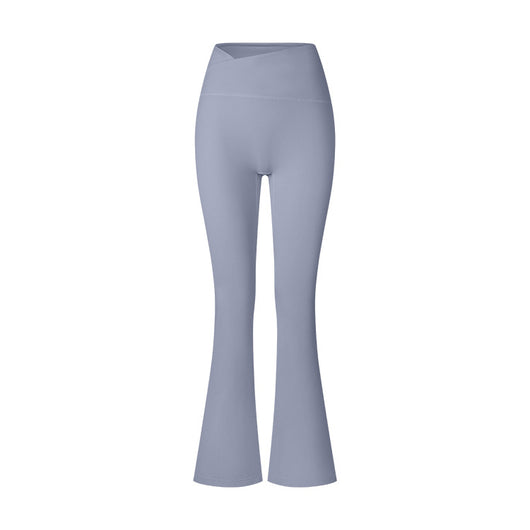 Pantalones Yoga Cintura Alta con Textura Satinada y Control Abdominal - Image 6