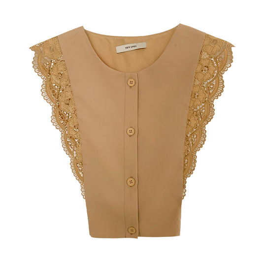 Chaleco Ajustado Cuello Redondo para Mujer - Top Sin Mangas Color Sólido - Image 5