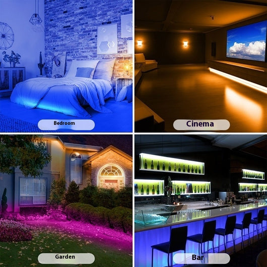 Tira de Luz Neon LED RGB Flexible con Control Remoto Impermeable - Image 10