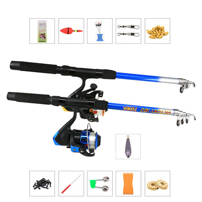 Kit de Caña de Pescar Retráctil Ultraligera con Bolsa de Accesorios - Image 16