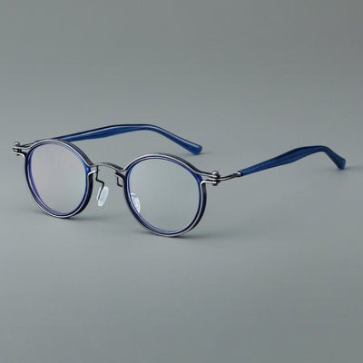 Gafas Retro Versátiles con Montura de Metal TR - Image 4