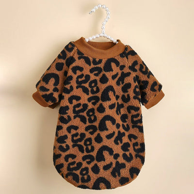 Suéter Cálido para Perro con Estampado Leopardo - Image 7