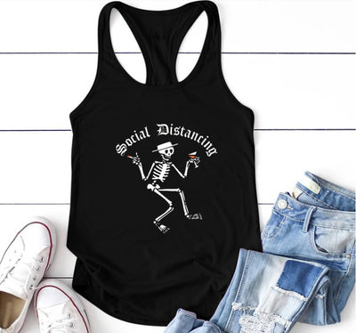 Chaleco Estampado de Distanciamiento Social para Mujer - Diseño Europeo y Americano - Image 7