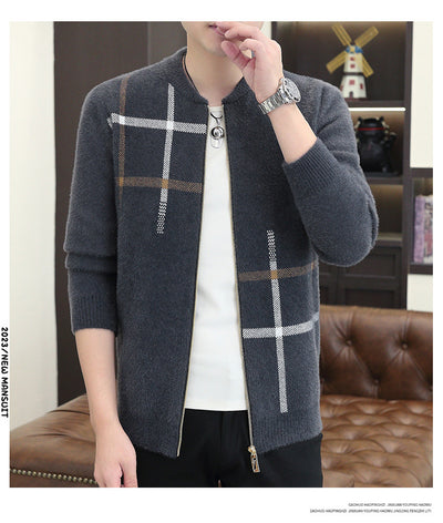 Chaqueta Casual de Terciopelo Mink - Confort de Suéter con Estilo - Image 16