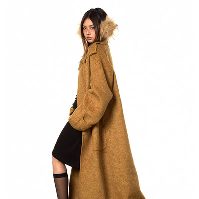 Abrigo de Lana Doble Faz Artesanal Premium para Otoño e Invierno - Image 20