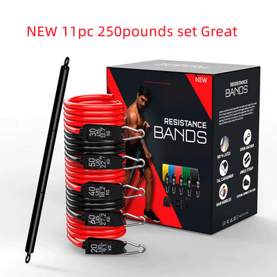 Bandas Elásticas de Látex para Entrenamiento de Resistencia y Yoga - Image 16