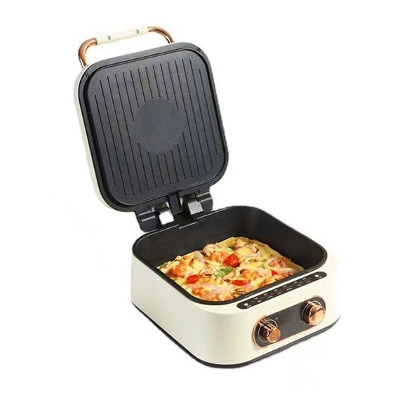 Máquina Multifuncional para Pancakes con Calentamiento Doble Cara
