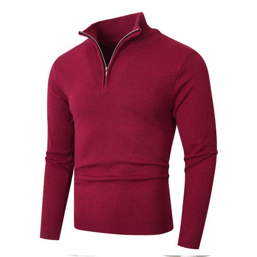 Suéter con Cierre para Hombre Talla Grande Forrado en Fleece - Image 3