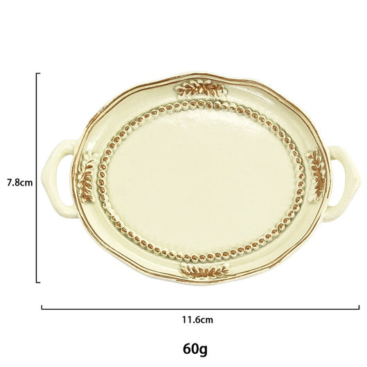 Plato Decorativo Multifuncional con Soporte de Resina - Joyero y Ornamento - Image 12