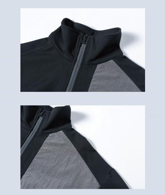 Suéter Hombre Cuello Alto con Detalles de Contraste y Costuras - Image 6