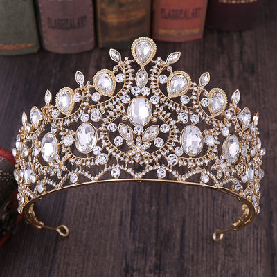 Corona de Cristal Brillante con Rhinestones - Accesorio Elegante Europeo y Americano - Image 11