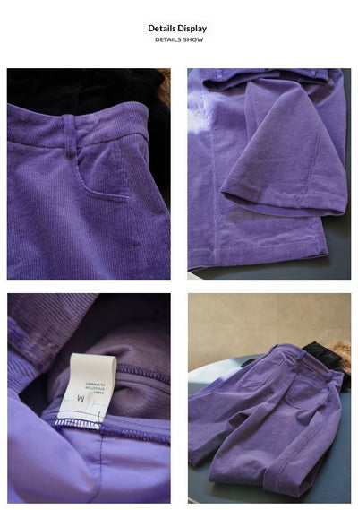 Pantalones Casuales Rectos Cómodos para Mujer con Abrigo Térmico - Image 10