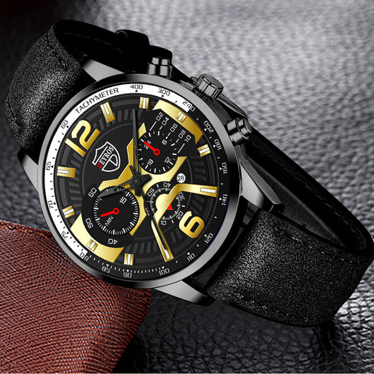 Reloj de Negocios DEYROS para Hombre con Calendario y Movimiento de Cuarzo - Image 17