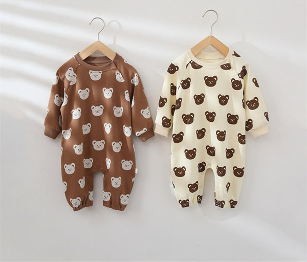 Enterizo de Algodón para Bebé con Estampado Infantil